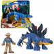 Imaginext Jurassic World Dominion Stegosaurus Dinozaur i Dr. Grant GVV64
