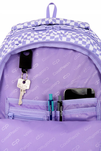 Plecak szkolny młodzieżowy Pick Yoghurt szachownica Coolpack F099887