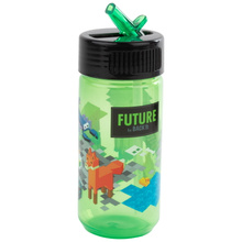 Bidon butelka 330 ml Game Level 37 pixele BPA free przezroczysty Derform