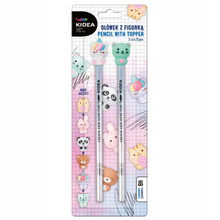 OŁÓWEK HB Z FIGURKĄ 2 SZT. KIDEA 98811