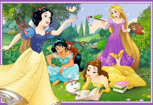 RAVENSBURGER PUZZLE W ŚWIECIE KSIĘŻNICZEK DISNEY