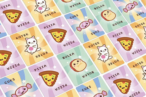 Gra Bułka, Kotek, Pizza dla najmłodszych Rebel