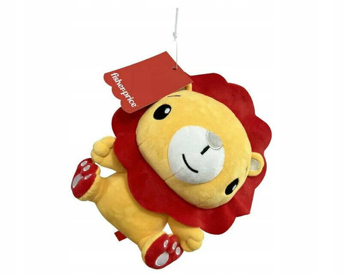 FISHER PRICE MASKOTKA PLUSZOWY LEW 20 CM. 07149