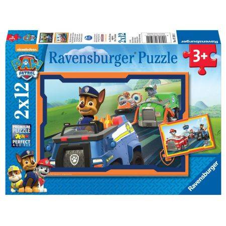 RAVENSBURGER PUZZLE PSI PATROL MISJA 2X12EL 075911