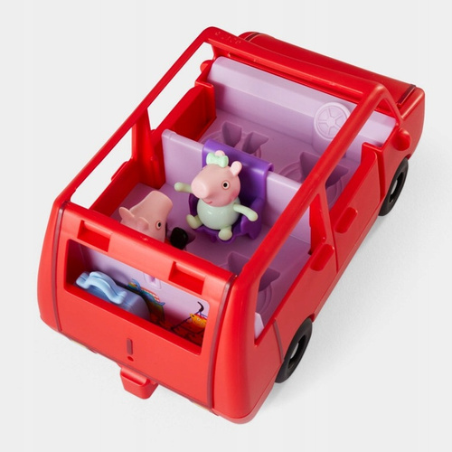 Świnka Peppa Duży Rodzinny Samochód Auto 2 figurki Hasbro G0541