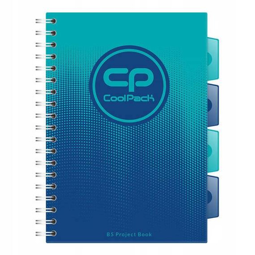 KOŁOZESZYT B5 100K KRATKA COOLPACK GRADIENT OCEAN