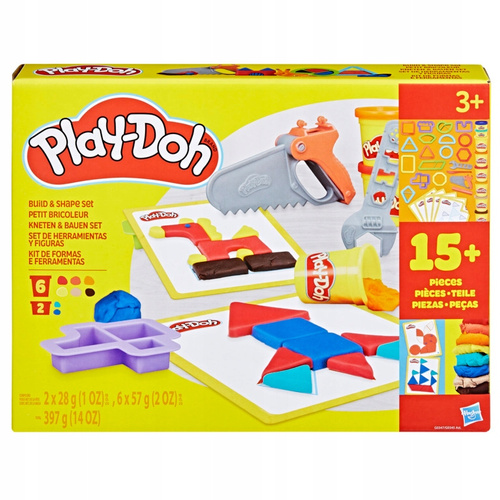 Play-Doh ciastolina zestaw Buduj i Kształtuj Hasbro G0347