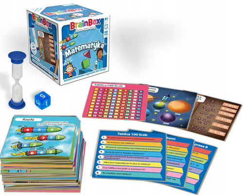 GRA BRAINBOX MATEMATYKA DRUGA EDYCJA PL REBEL 16875