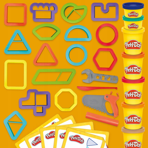 Play-Doh ciastolina zestaw Buduj i Kształtuj Hasbro G0347
