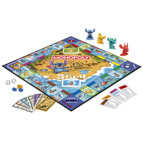 Gra Monopoly Stitch Polska wersja Hasbro G0388