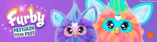 Hasbro FURBY 2.0. Interaktywna Maskotka Tęczowa PL F8900