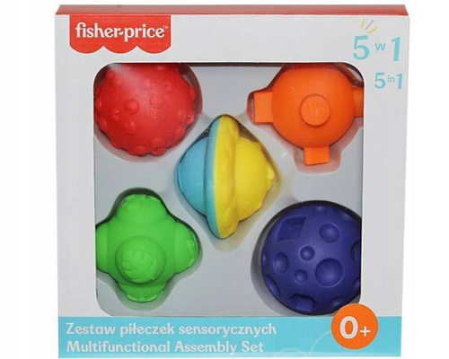FISHER PRICE ZESTAW PIŁECZEK SENSORYCZNYCH 02984