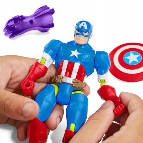 MixMashers Marvel Kapitan Ameryka figurka 12 cm twórz bohatera Hasbro F9267