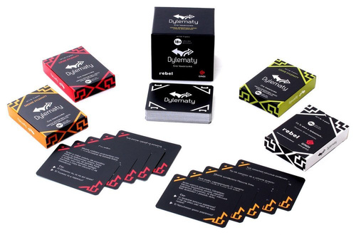 DYLEMATY GRA TOWARZYSKA DLA DOROSŁYCH REBEL 109100