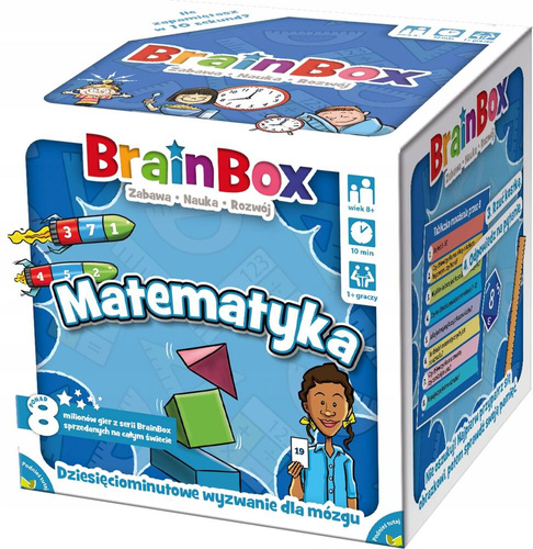 GRA BRAINBOX MATEMATYKA DRUGA EDYCJA PL REBEL 16875
