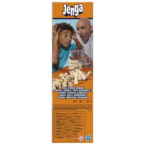 Gra zręcznościowa Jenga Classic aplikacja cyfrowa kostka Hasbro G1499