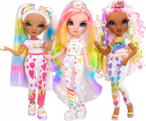 RAINBOW HIGH Color&Create Fashion Koloruj Zmywalne Markery Lalka DIY 594147