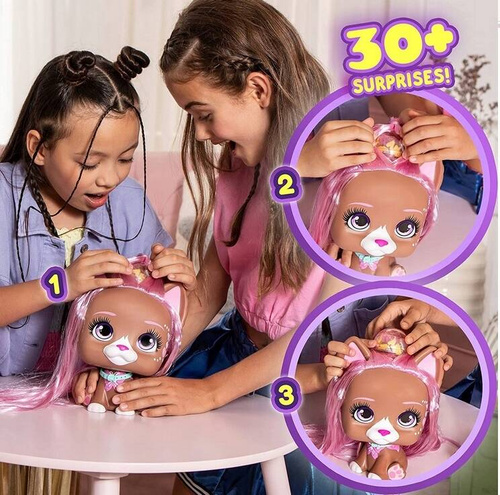 I Love Vip Pets Mega Piesek Nyla z długimi włosami 40 cm. i 30 akcesoriów