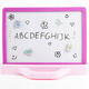 Kidea Magnesy brokatowe Bunny 4 szt. na lodówkę, tablicę magnetyczną