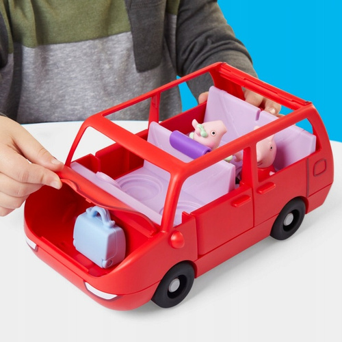 Świnka Peppa Duży Rodzinny Samochód Auto 2 figurki Hasbro G0541