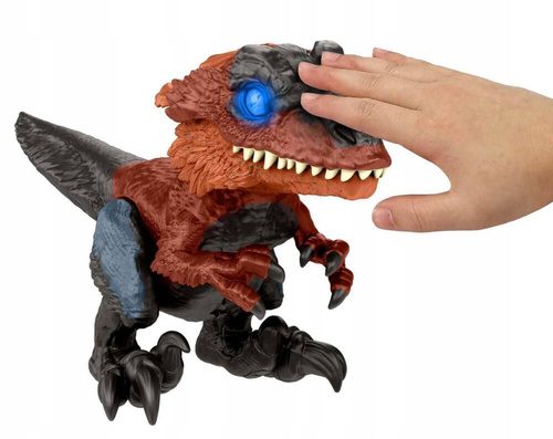 Jurassic World Uncaged Interaktywny Dinozaur Pyroraptor dźwięk światło