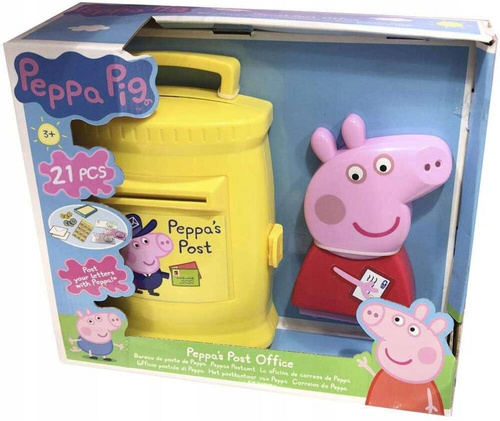 ŚWINKA PEPPA SKRZYNKA POCZTOWA ŻÓŁTA 1684699