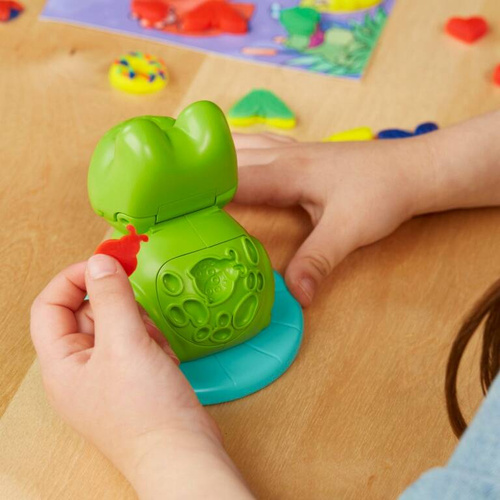 Play-Doh Ciastolina zestaw Żaba i Nauka Kolorów Hasbro F6926