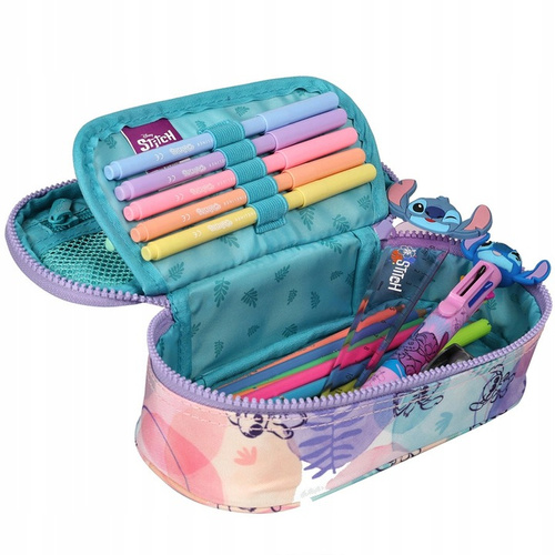 Coolpack Disney Campus Piórnik Saszetka usztywniana Stitch Pastel F062885