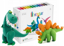 HEY CLAY MASA PLASTYCZNA DINOZAURY 02716