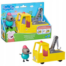 Świnka Peppa Holownik Ciężarówka Dziadka Psa z figurką Hasbro F9519