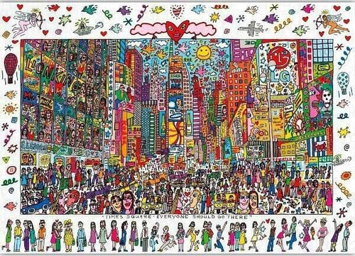 RAVENSBURGER PUZZLE JAMES RIZZI 1000 EL. 190690