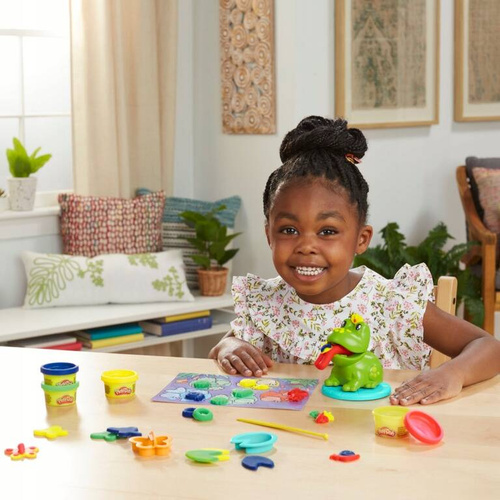 Play-Doh Ciastolina zestaw Żaba i Nauka Kolorów Hasbro F6926
