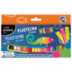 KIDEA PLASTELINA MIX 24 KOLORY NEON 68913