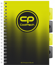 KOŁOZESZYT B5 100K KRATKA COOLPACK GRADIENT LEMON