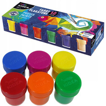 FARBY PLAKATOWE 12 KOLORÓW 20 ML KIDEA 44085