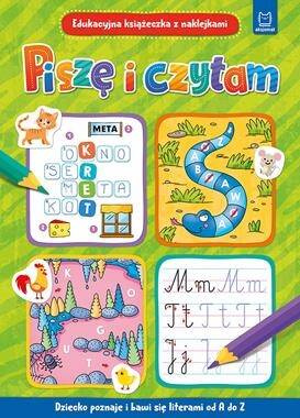 PISZĘ I CZYTAM KSIĄŻECZKA Z NAKLEJKAMI 30041