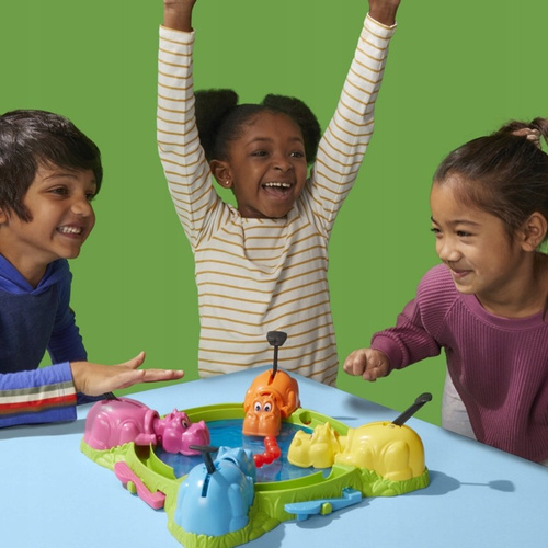 Głodne Hipcie Hungry Hippos Gra zręcznościowa PL Hasbro F8815