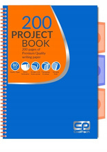 KOŁOZESZYT A5 100K KRATKA COOLPACK NEON NIEBIESKI