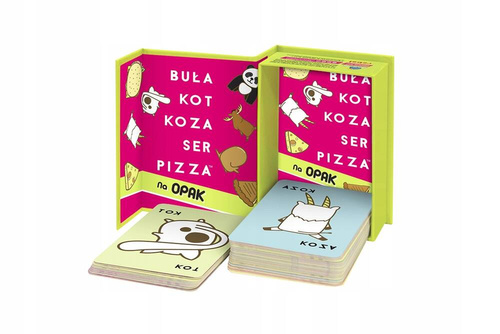 GRA IMPREZOWA BUŁA KOT KOZA SER PIZZA REBEL 17605