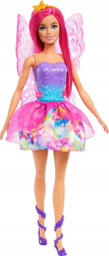 Barbie Dreamtopia Kalendarz Adwentowy Lalka modowa i 24 niespodzianki HRG90