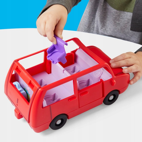 Świnka Peppa Duży Rodzinny Samochód Auto 2 figurki Hasbro G0541