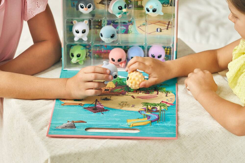 FLOCKIES WALIZKA DOMEK TROPIKALNA WYSPA + 1 FIGURKA