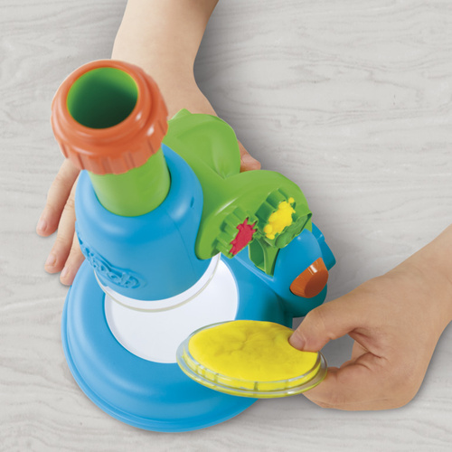 Play-Doh ciastolina Mikroskop świecący zestaw edukacyjny Hasbro G0494
