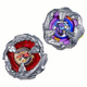 Beyblade X Beat Tyranno 4-70Q i Knife Shinobi 4-80HN zestaw podwójny Hasbro G1542