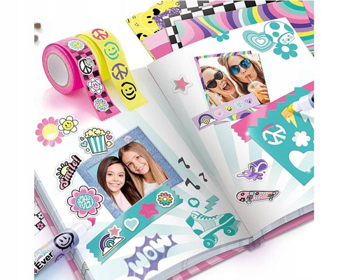 Projekt Deko Zestaw Kreatywny Sekretny Pamiętnik 125 akcesoriów EPEE