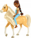 Mustang Duch Wolności Spirit lalka Pru i koń Chica Linda Mattel GXF22