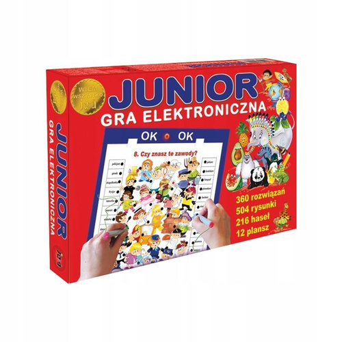 JAWA GRA ELEKTRONICZNA JUNIOR WIEM WSZYSTKO