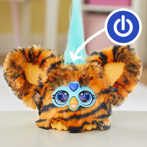 Furby Furblets Interaktywna maskotka Ty-Bee Tygrysek Hasbro G1700
