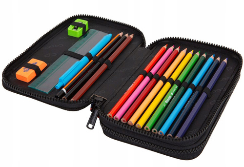 Coolpack Jumper 2 Piórnik podwójny z wyposażeniem Hobby F066929