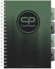 KOŁOZESZYT B5 100K KRATKA COOLPACK GRADIENT GRASS